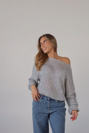 Kacey Boat Neck Pullover Sweater