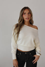 Emmie Off The Shoulder Sweater