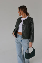 Lindzie Pleather Jacket