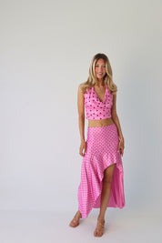 Melody Polka Dot Halter Top