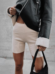 Knit Biker Short