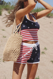 All American Knit Halter Top