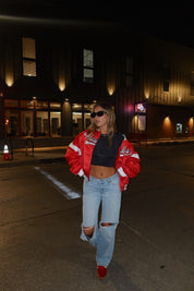 Huskers Varsity Bomber Jacket