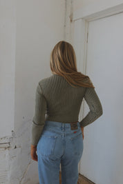 Blaine Ribbed Knit Top