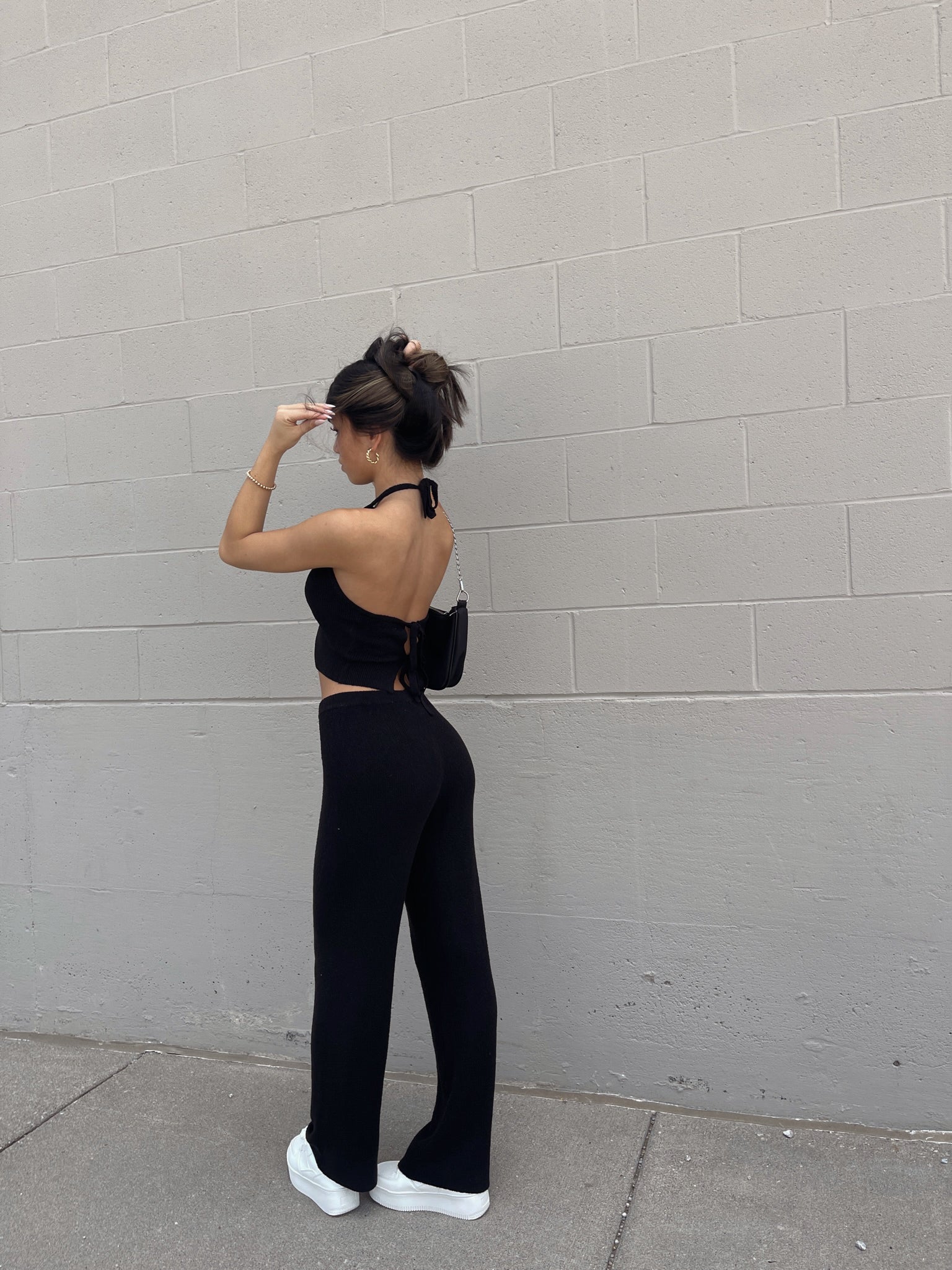 Halsey Halter Pants Set