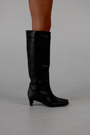 BILLINI : DIVYA Black Knee High Boot