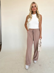 RESTOCKED: Adilyn Taupe Pant