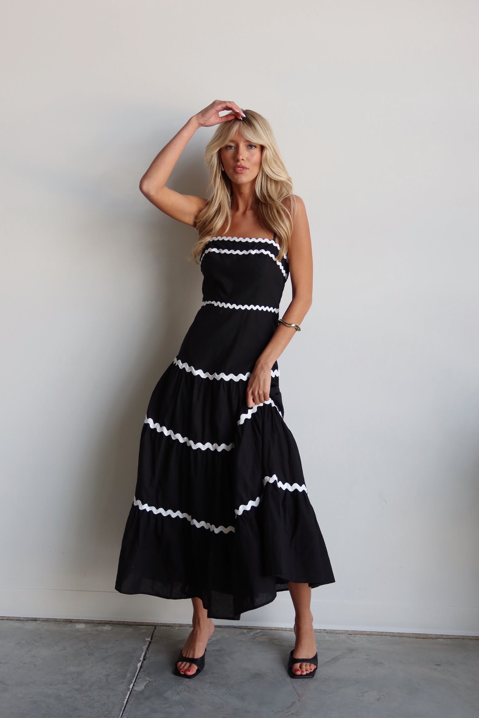 Corine Ric Rac Maxi Dress