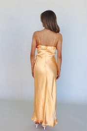 Sellie Satin Maxi Dress