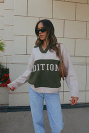 Edition Oversized Collared Sweater