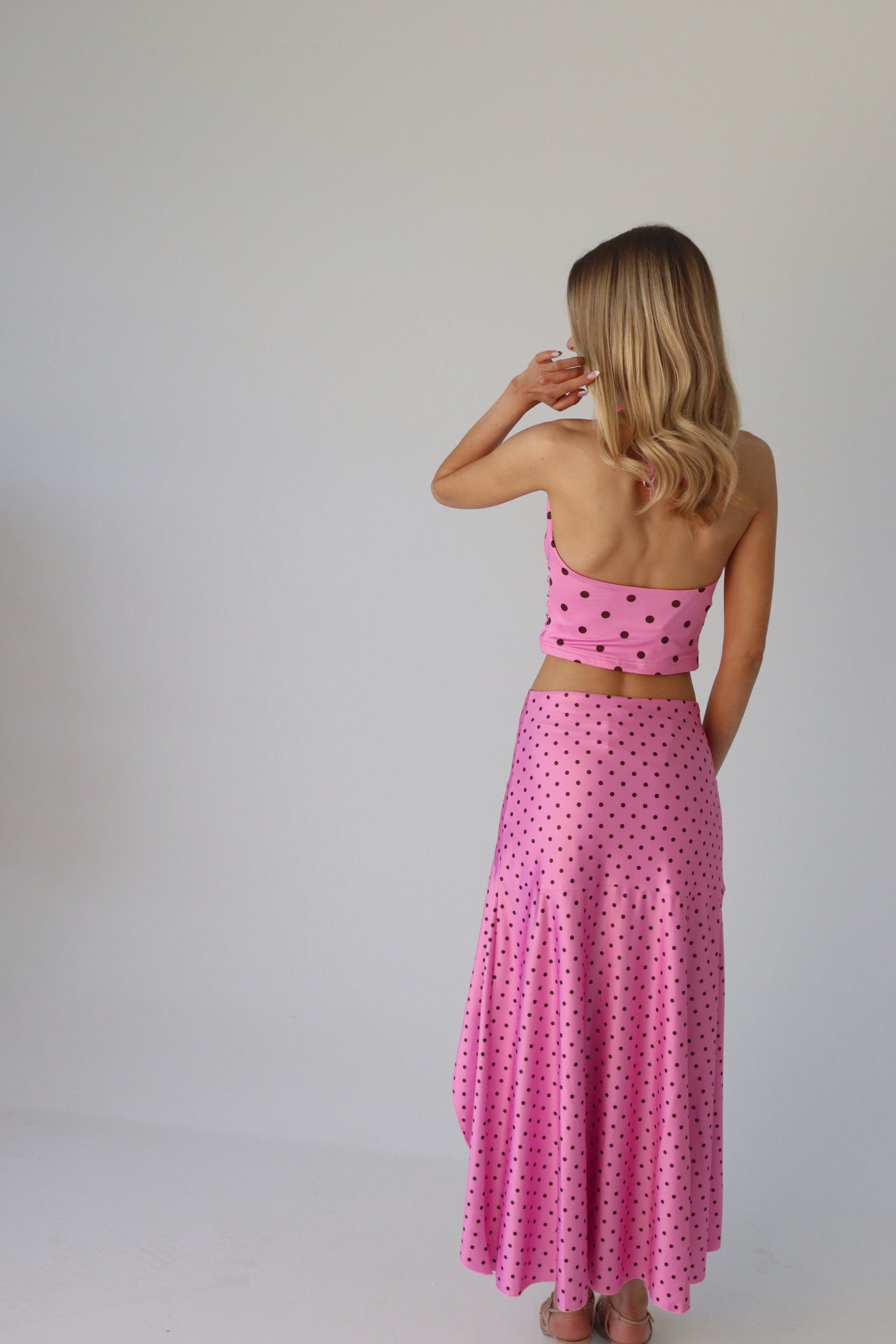 Melody Polka Dot Halter Top