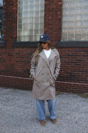 Ayla Herringbone Coat