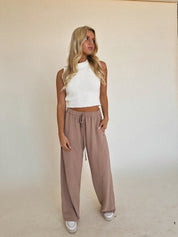 RESTOCKED: Adilyn Taupe Pant