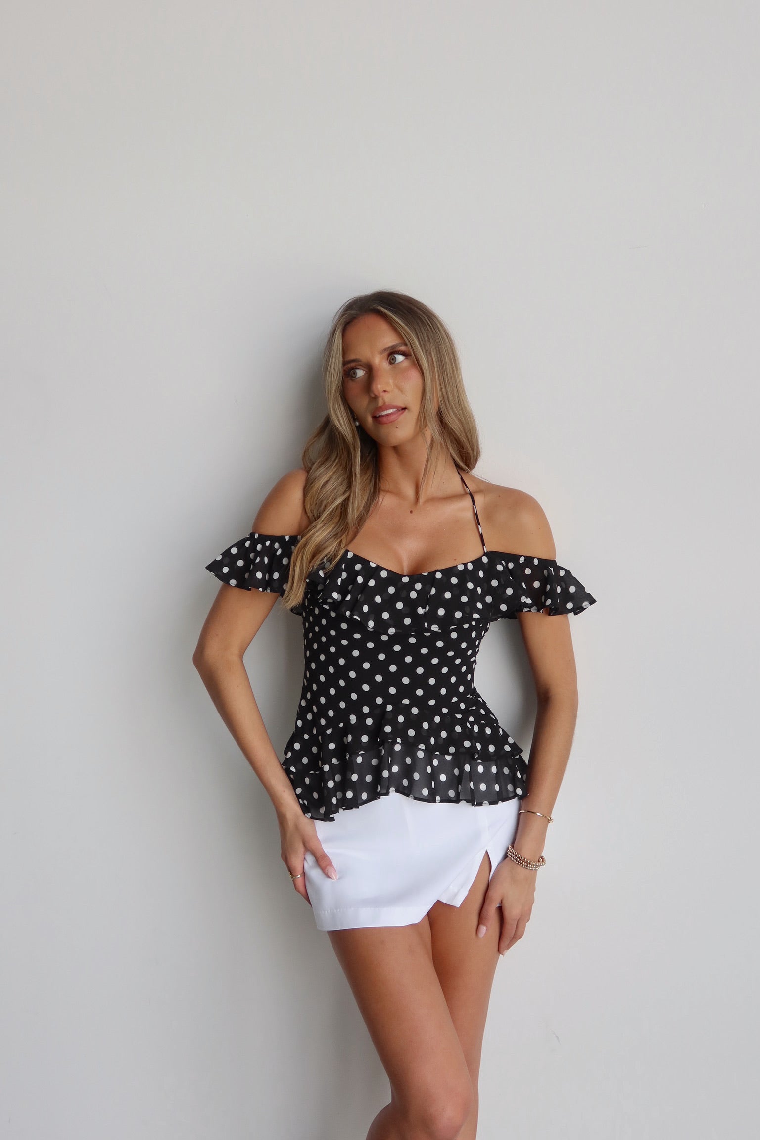 Gia Polka Dot Top