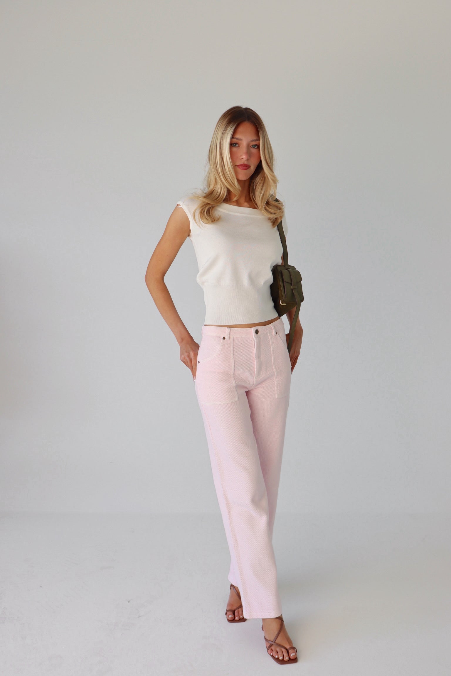 Portia Knit One Shoulder Top