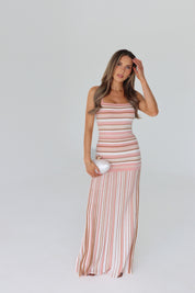 Sutton Striped Knit Maxi Dress