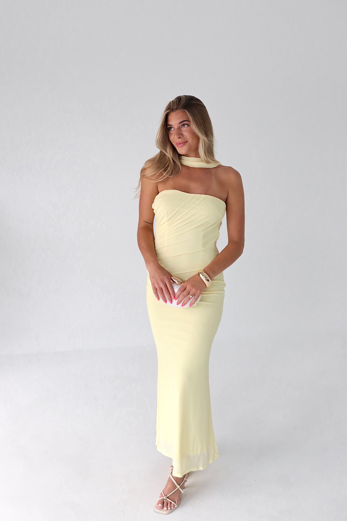 Luciana Strapless Maxi Dress