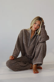 Carley Chunky Knit Quarter Zip