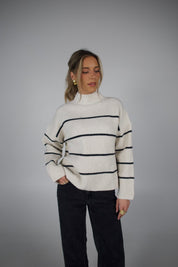 Soft Oat Mockneck Sweater
