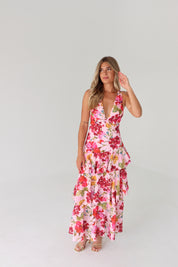 Ainsley Tiered Floral Maxi Dress