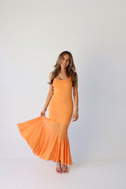Kendall Maxi Dress in Orange