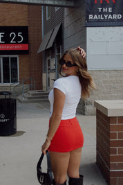 Lil' Red Mini Skort