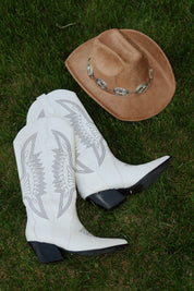 BILLINI : Zayda Ivory Cowgirl Boot