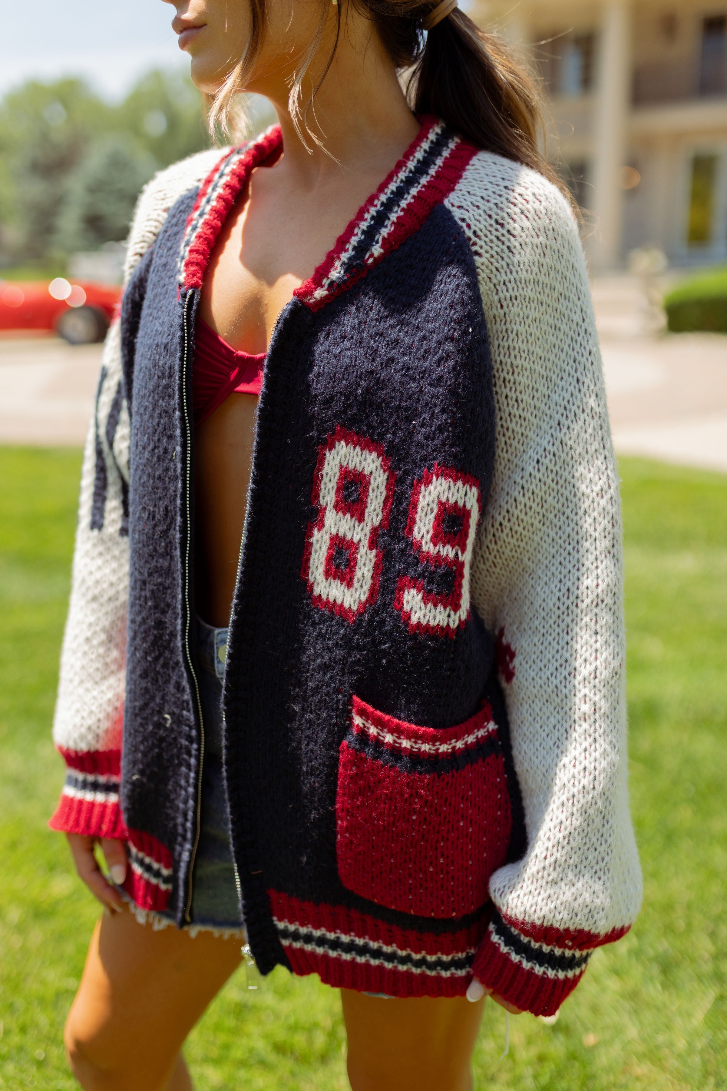 89 Sweater Zip-Up Cardigan