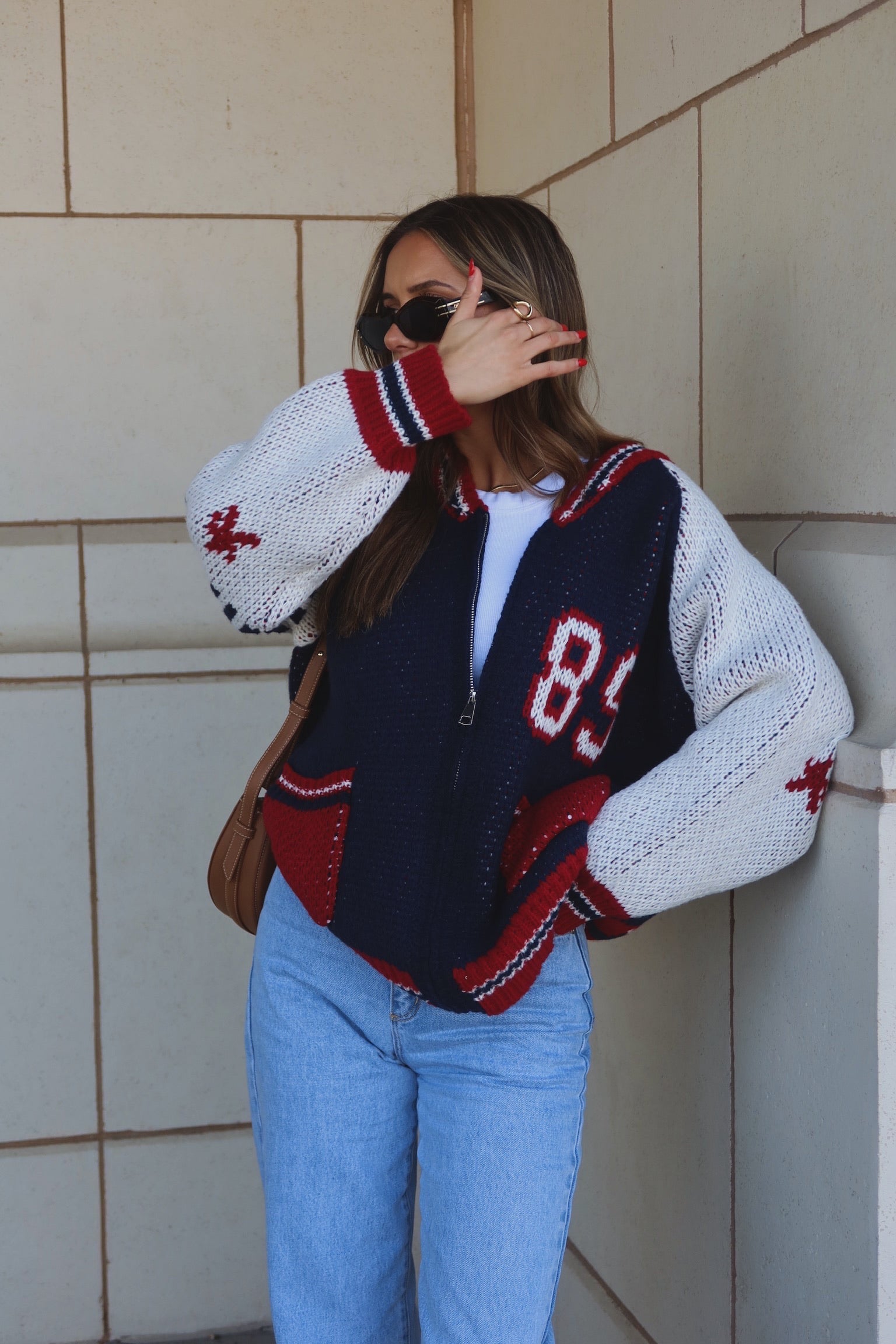 89 Sweater Zip-Up Cardigan