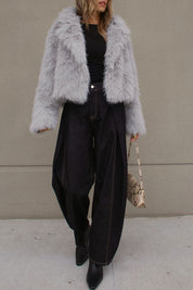 Prestyn Pleated Barrel Jean