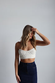 Maya Bustier Crochet Top