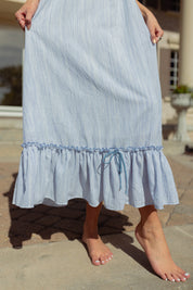 Hamptons Front Tie Maxi Dress