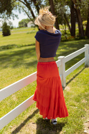 Renae Tiered Maxi Skirt