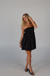 Halsea Strapless Bubble Dress