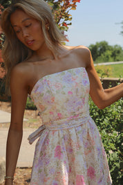 Garden Party Eyelet Mini Dress