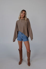 Hudson Asymmetrical Knit Top