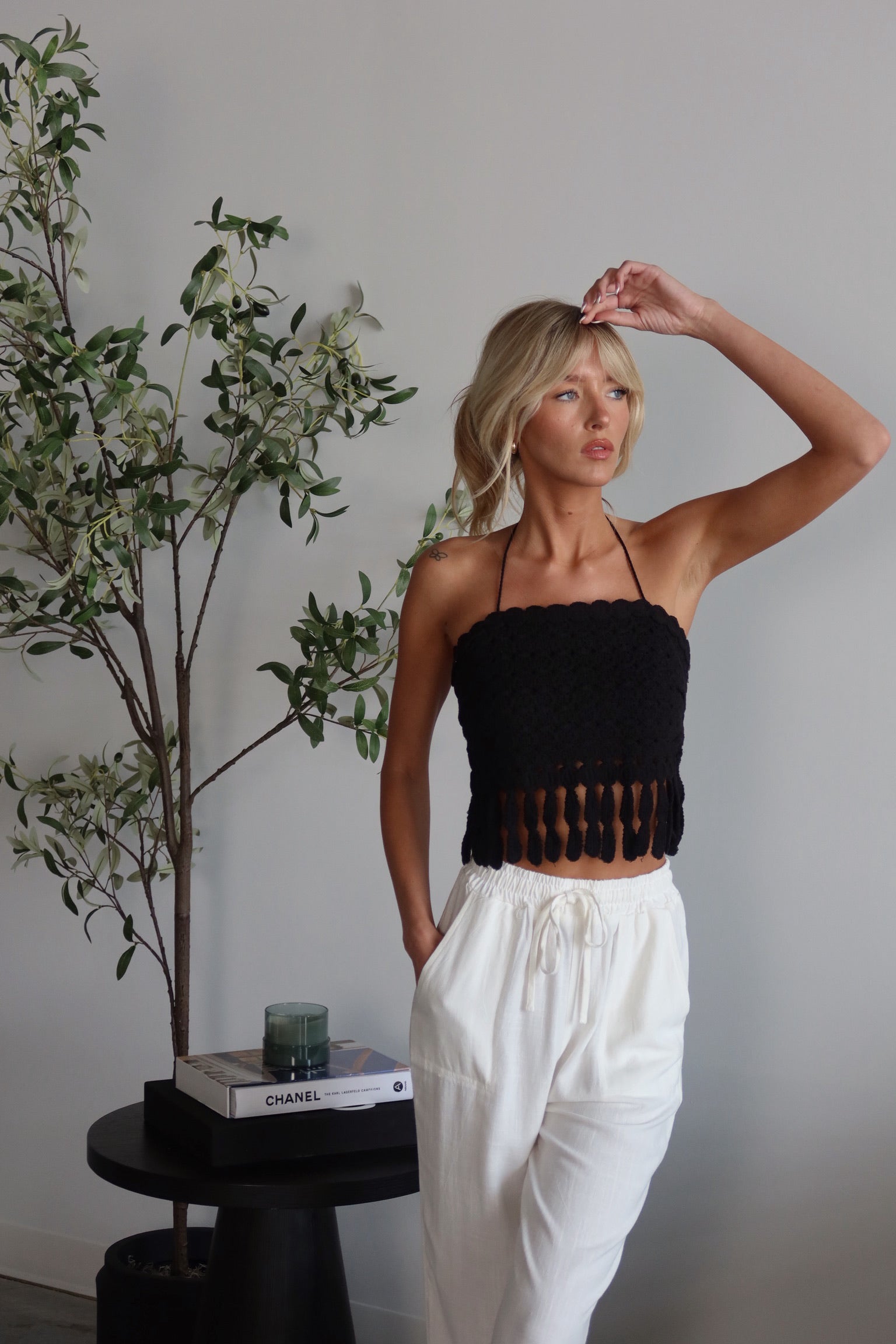 Hawley Crochet Halter Top