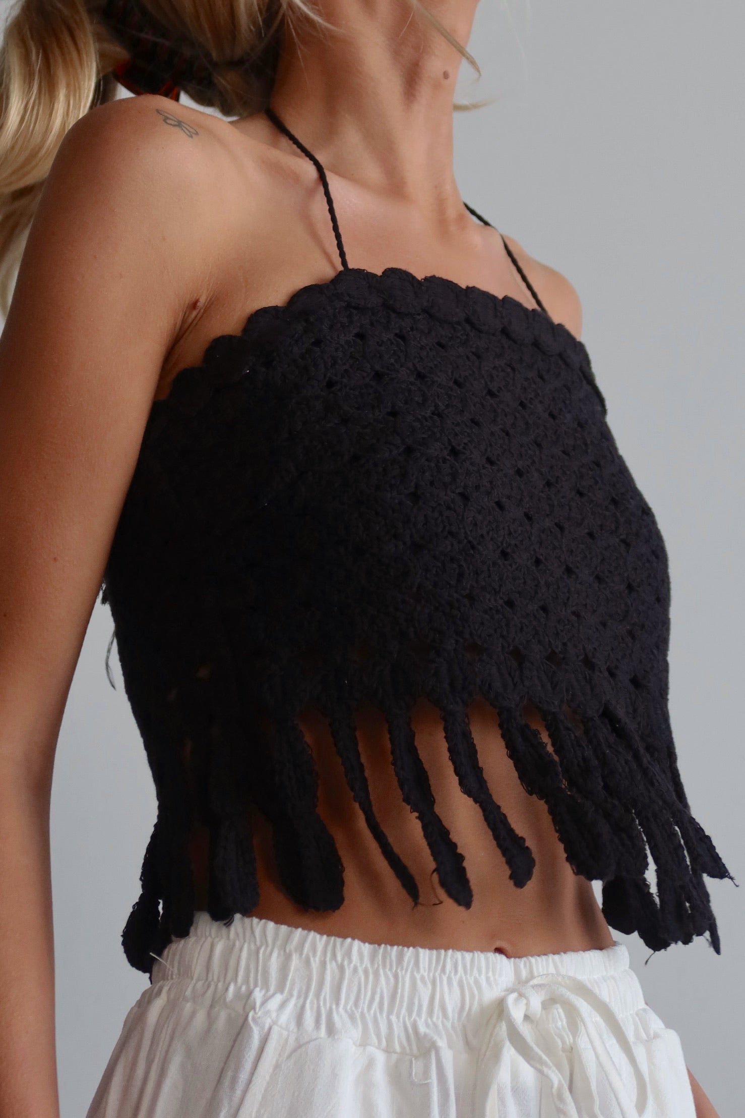 Hawley Crochet Halter Top