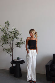 Hawley Crochet Halter Top