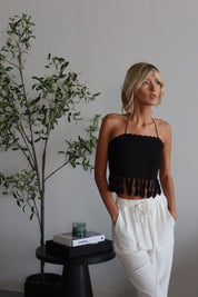 Hawley Crochet Halter Top