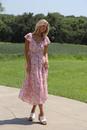 Rayanne Floral Midi Dress