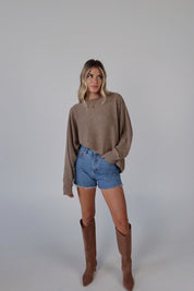 Hudson Asymmetrical Knit Top