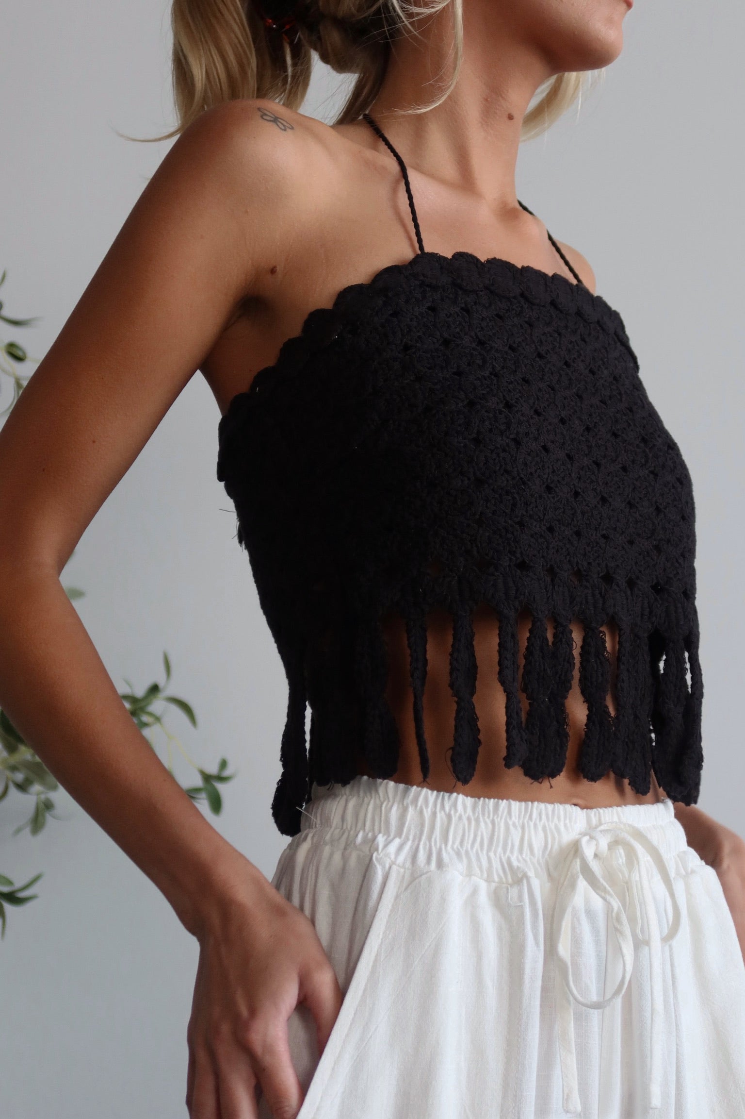 Hawley Crochet Halter Top