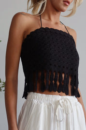 Hawley Crochet Halter Top