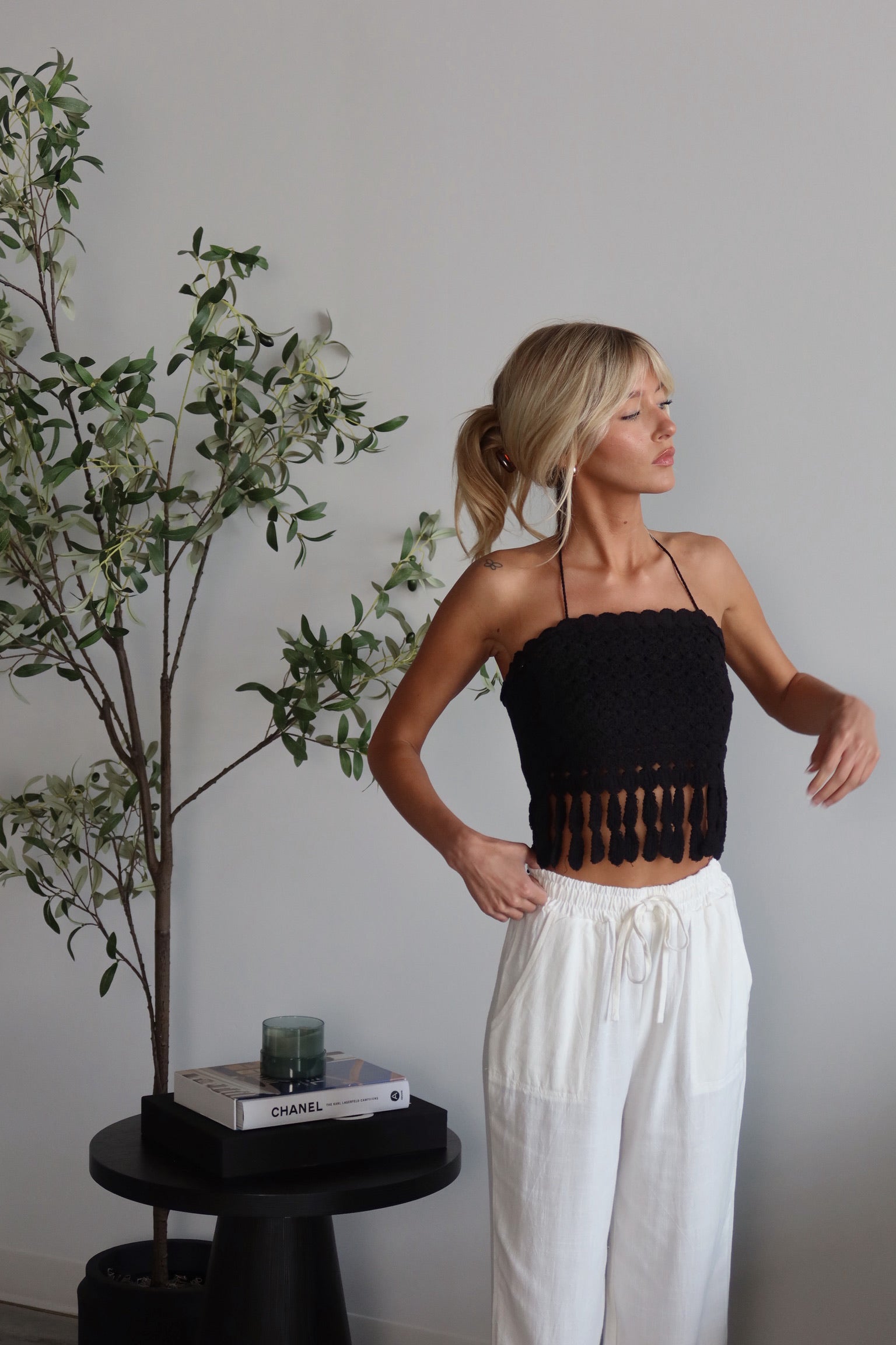 Hawley Crochet Halter Top