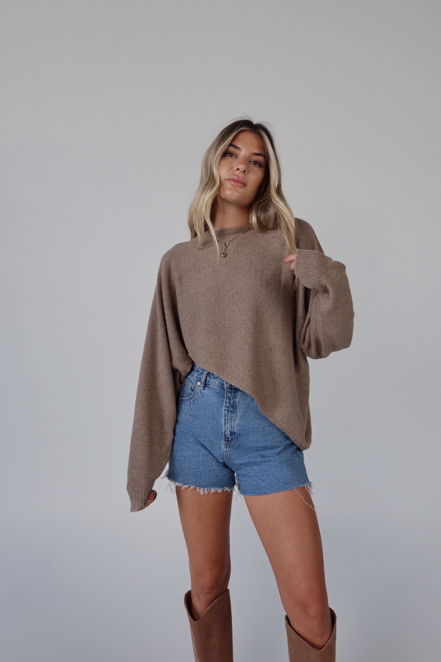 Hudson Asymmetrical Knit Top