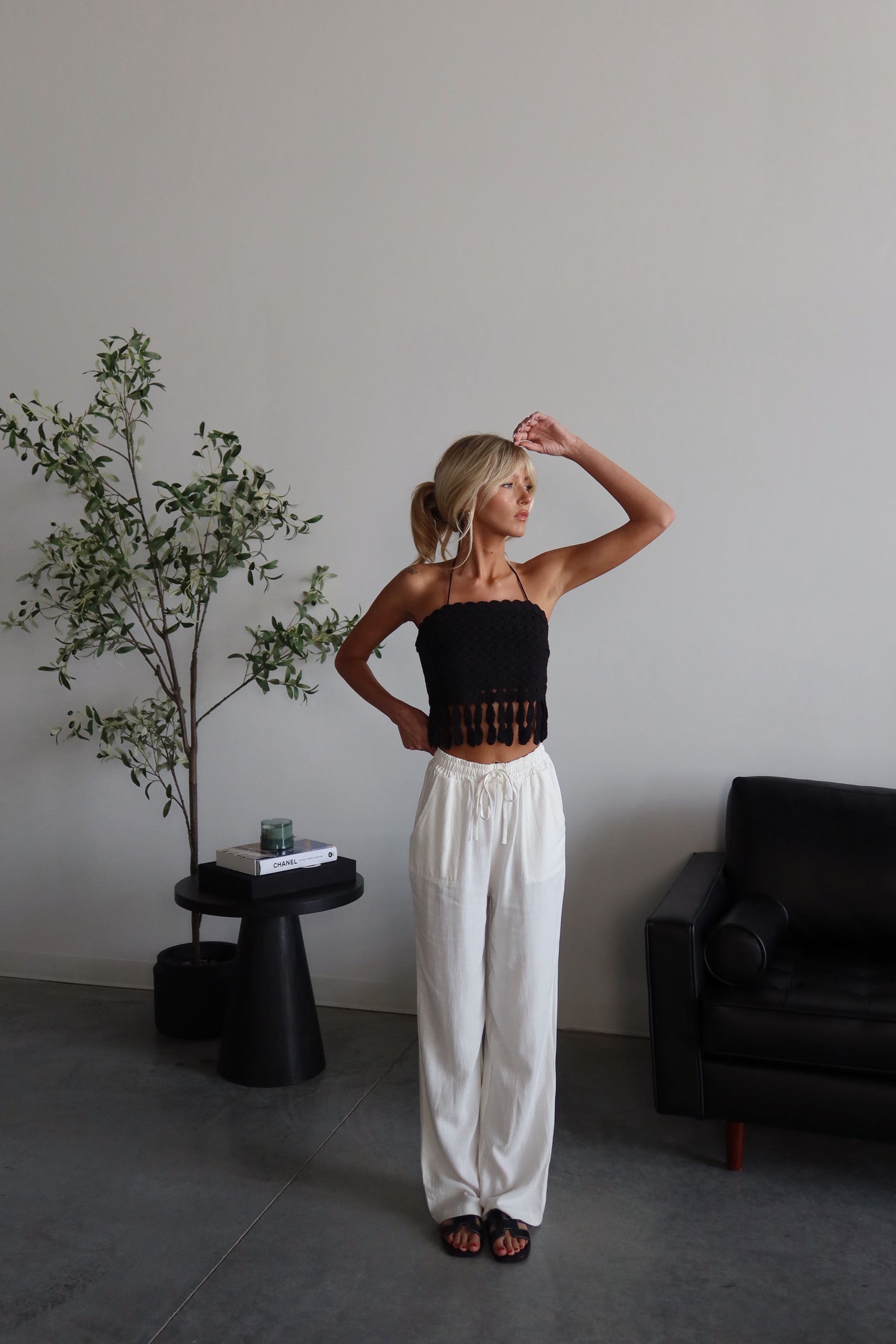 Hawley Crochet Halter Top