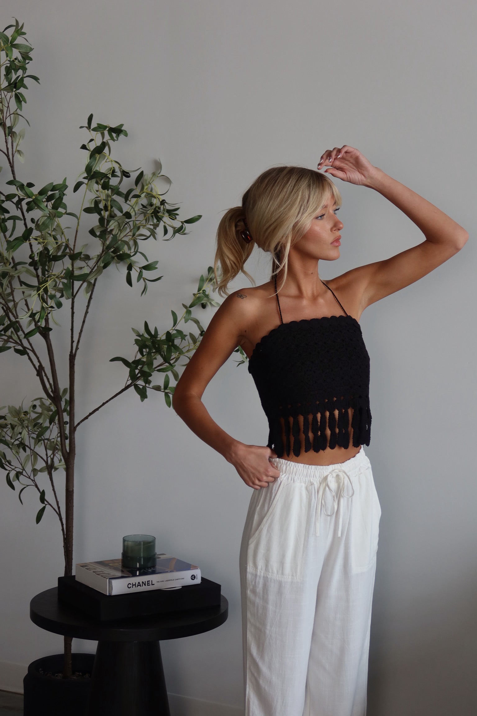 Hawley Crochet Halter Top