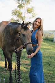 Indy Denim Halter Top