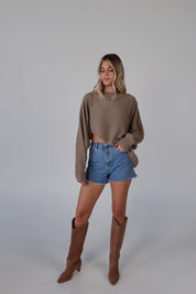 Hudson Asymmetrical Knit Top